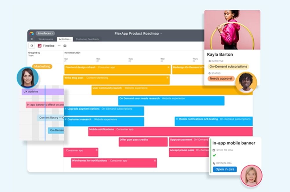 gestão de dados airtable
